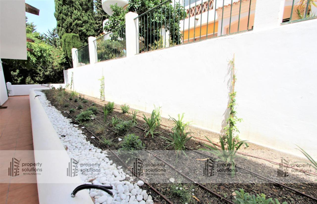 PUEBLO DEL PARQUE 3- Terraza, jardín, barbacoa y piscina Benalmádena Exterior foto